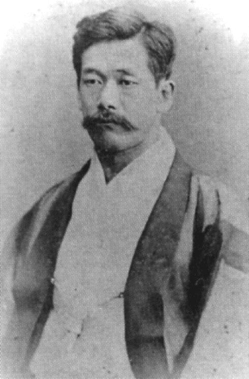 Jigoro Kano aos 28 anos.
