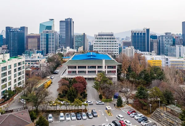 O Kukkiwon, em Seul (foto de 2019).