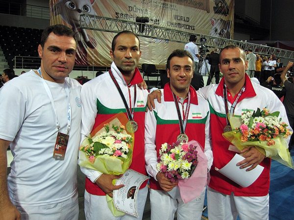 Equipa de taolu numa competição em Ancara (2011).