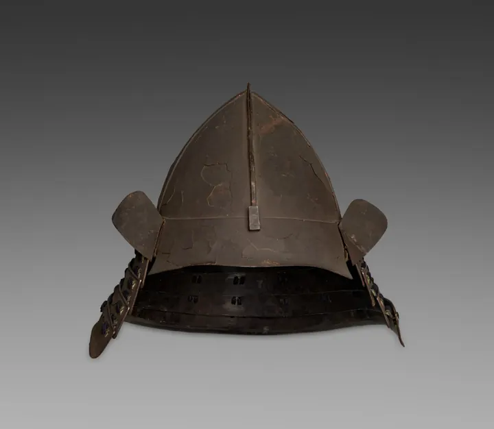 Casco samurái del periodo Edo