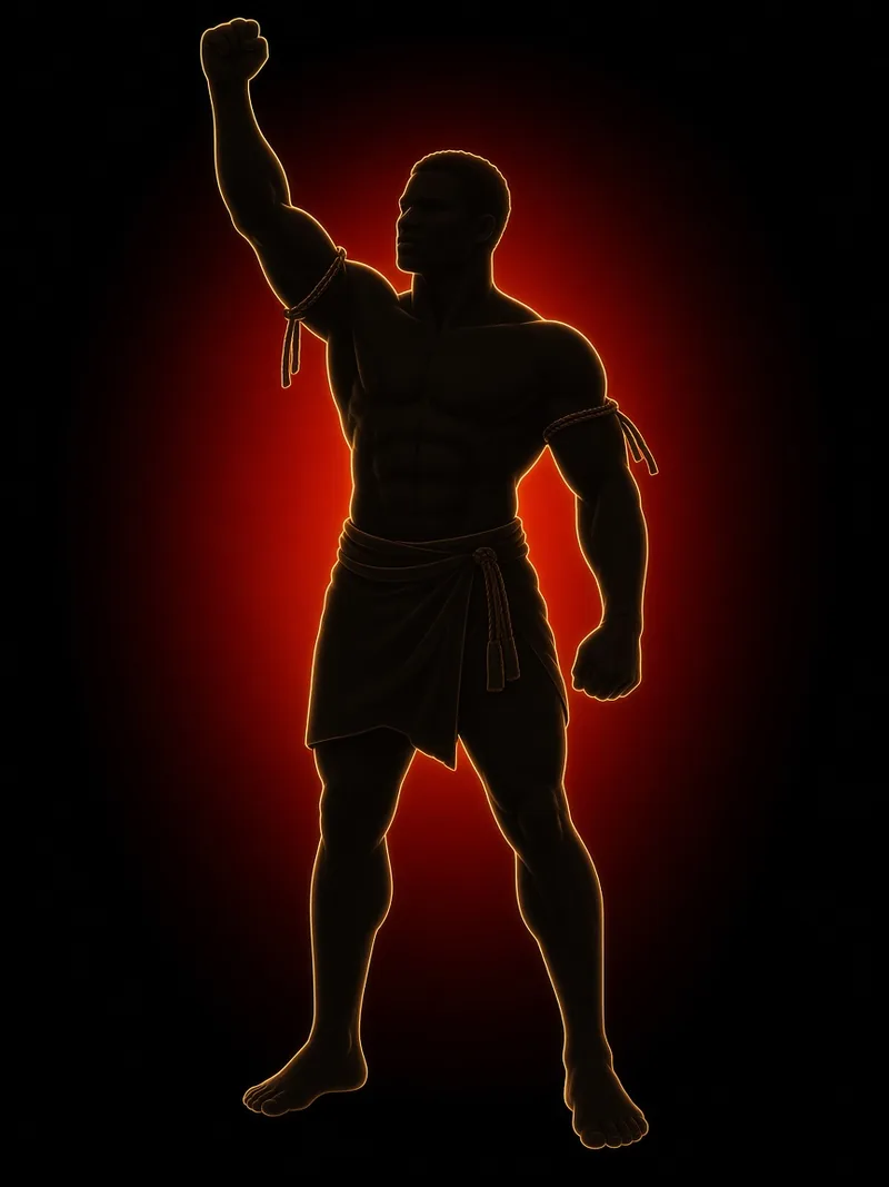 Ilustração de Tyson (Mouhamed Ndao)