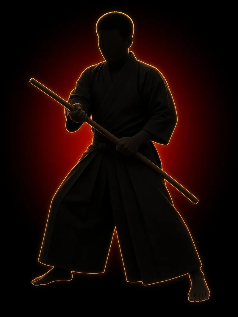 Ilustração de Shiraishi Hanjiro Shigeaki