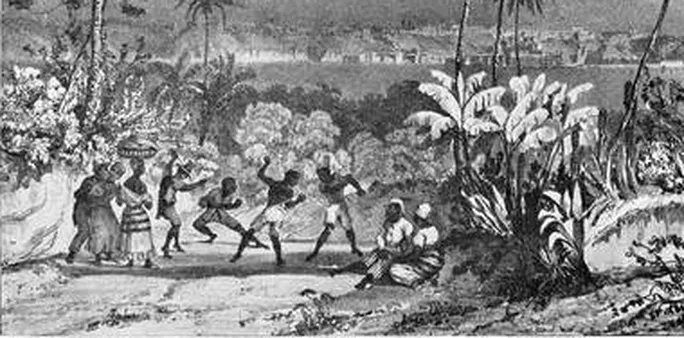 Capoeira in Bahia 1835