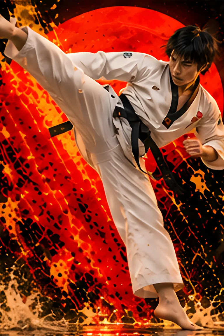 Hoje, os combates de taekwondo disputam-se à melhor de três rondas.